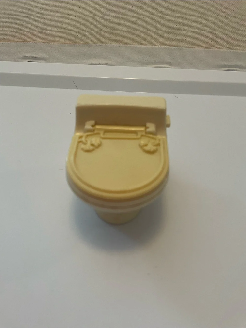 Vtg Fisher Price Loving Family Dollhouse Accessories Furniture kitchen & toilet